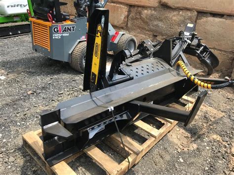 mini skid steer firewood processor|skid steer mounted wood processor.